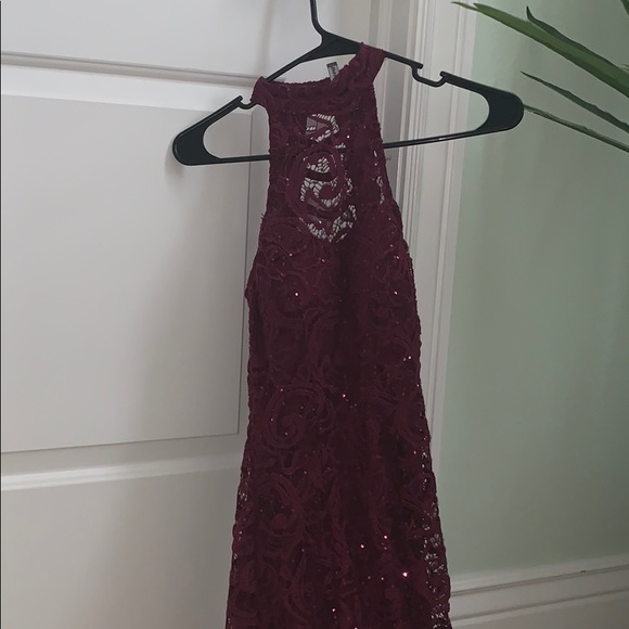 COPY - Burgundy Dress - Picture 1 of 4